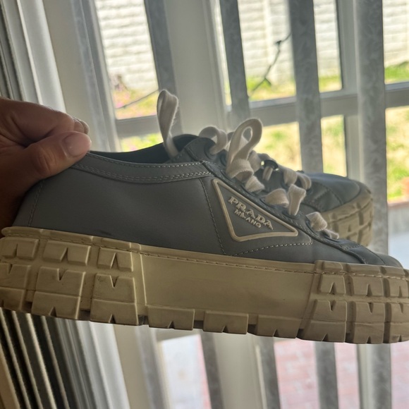 Prada nylon platform sneaker - Picture 9 of 14